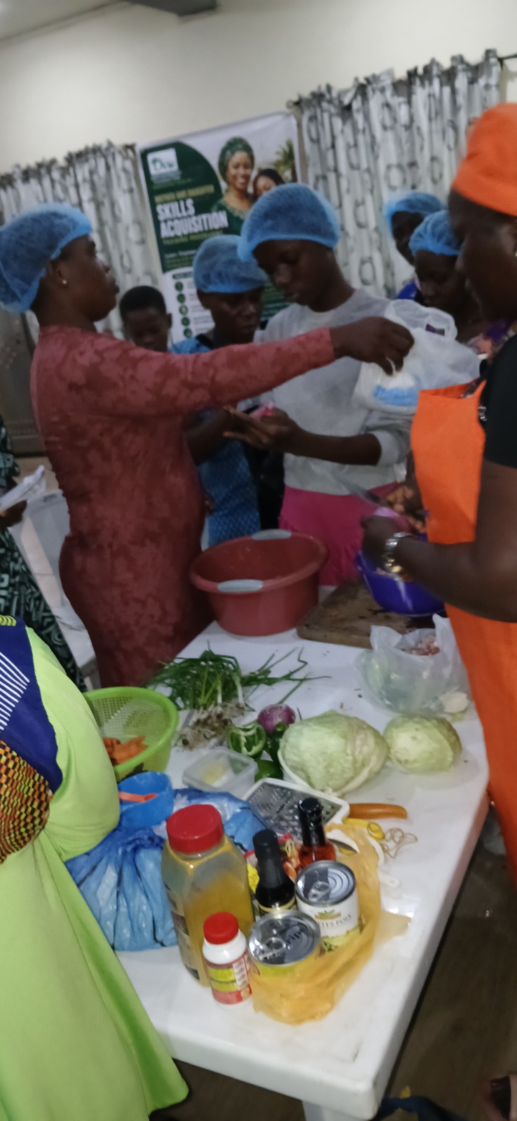 Participants applying their new skills during a hands-on session